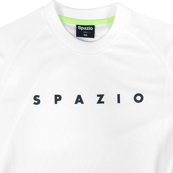 【ショップ限定エントリーでさらに+9倍】【ネコポス送料無料】スパッツィオspazioジュニアJr.サークルロゴロングプラシャツGE-0915サッカーフットサル長袖練習着子供用日焼け予防