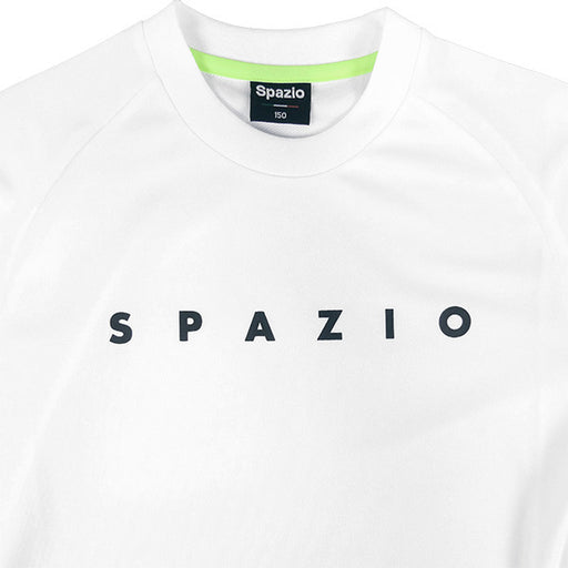 【ショップ限定エントリーでさらに+9倍】【ネコポス送料無料】スパッツィオspazioジュニアJr.サークルロゴロングプラシャツGE-0915サッカーフットサル長袖練習着子供用日焼け予防