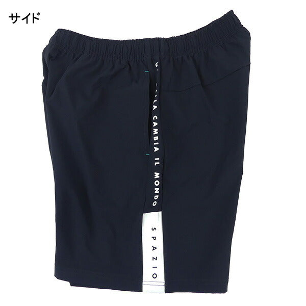 【ネコポス送料無料】スパッツィオSPAZIOSPAZIO脇パネルロゴプラパンGE-0954サッカーフットサル練習着メンズ