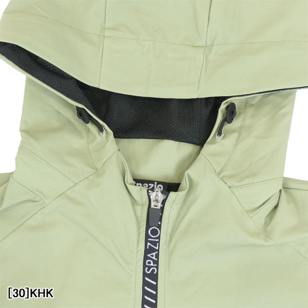 スパッツィオspazioジュニアグラデーション裏メッシュワイドジップパーカーGE-0965サッカーフットサル子供用ウインドブレーカーフード付き