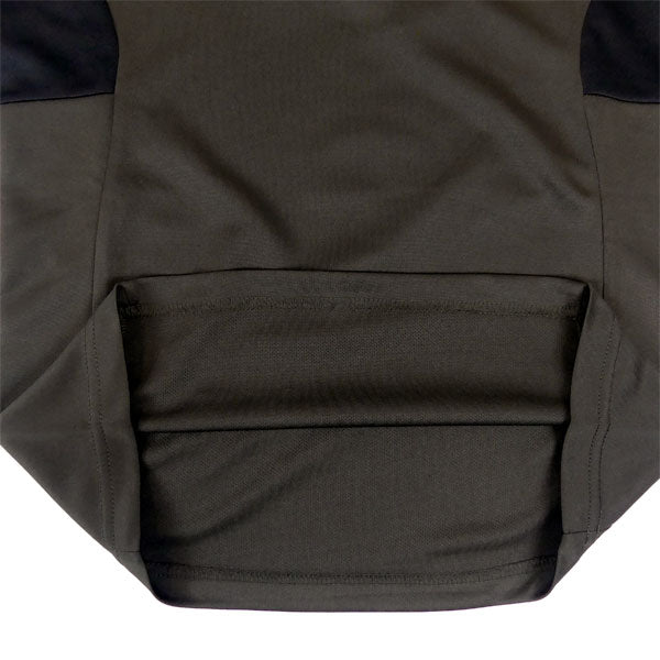 【ショップ限定エントリーでさらに+9倍】【ネコポス送料無料】スパッツィオSpazioジュニアキーネック切り替えメッシュプラ24SSGE0979サッカーフットサル練習着子供用