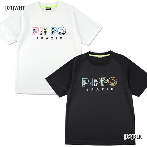 【ショップ限定エントリーでさらに+9倍】【ネコポス送料無料】スパッツィオSpazioジュニアPIPPOカラフルプラ24SSGE0982サッカーフットサル半袖プラクティスシャツ練習着子供用