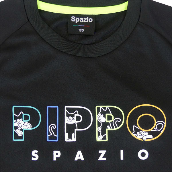 【ショップ限定エントリーでさらに+9倍】【ネコポス送料無料】スパッツィオSpazioジュニアPIPPOカラフルプラ24SSGE0982サッカーフットサル半袖プラクティスシャツ練習着子供用
