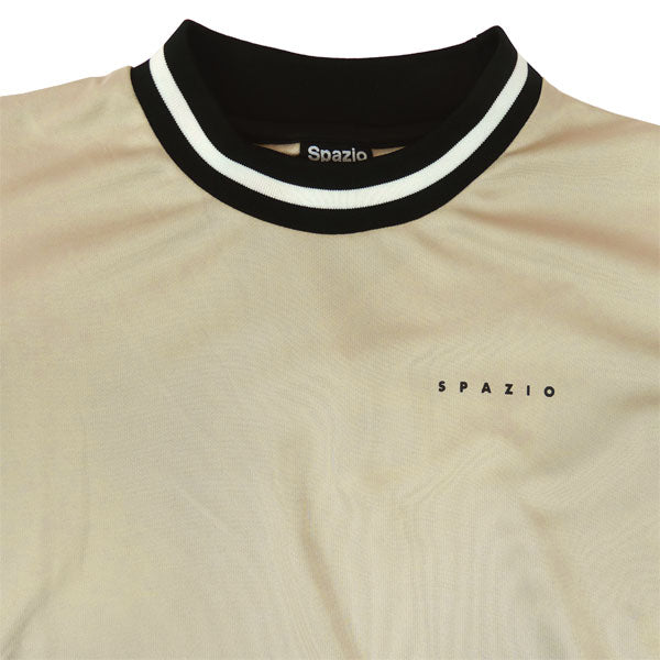 【ショップ限定エントリーでさらに+9倍】【ネコポス送料無料】スパッツィオSpazioジュニアラインリブオーバープラ24SSGE0984サッカーフットサル半袖プラクティスシャツ子供用