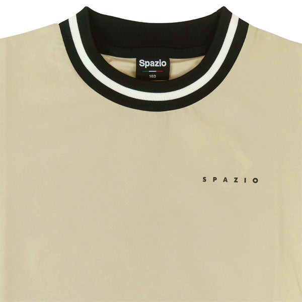 【ショップ限定エントリーでさらに+9倍】【ネコポス送料無料】スパッツィオジュニアリブオーバー半袖ピステ24SSSpazioGE0985サッカーフットサルトレーニングトップ子供用