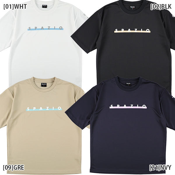 【ネコポス送料無料】スパッツィオSpazioジュニアSPAオーバープラ24SSGE0994サッカーフットサル半袖プラクティスシャツ練習着子供用