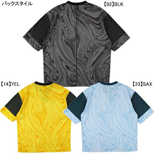 【ショップ限定エントリーでさらに+9倍】【ネコポス送料無料】スパッツィオSpazioオーバーサイズマーブルプラシャツGE-1003サッカーフットサルメンズ