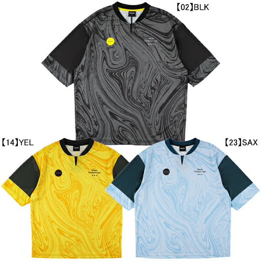 【ショップ限定エントリーでさらに+9倍】【ネコポス送料無料】スパッツィオSpazioオーバーサイズマーブルプラシャツGE-1003サッカーフットサルメンズ