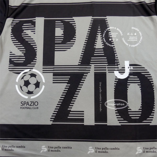 【ショップ限定エントリーでさらに+9倍】【上下セット】スパッツィオspazio長袖ボーダープラシャツメッシュプラパンセットGE1005/GE1023サッカーフットサルプラクティスセットメンズ