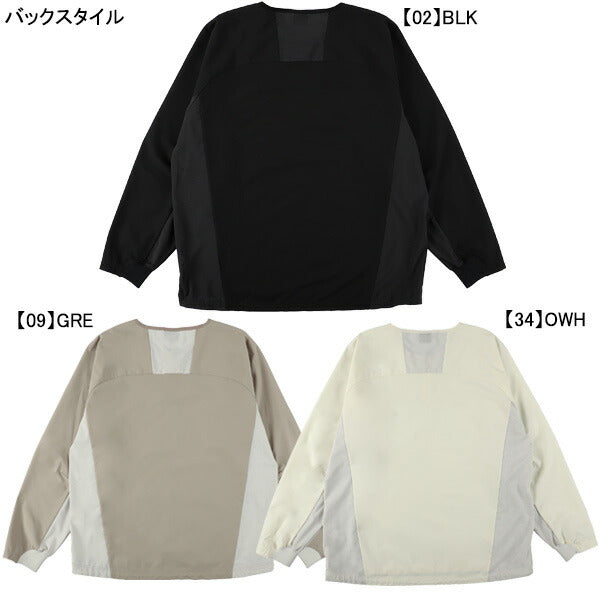 【ショップ限定エントリーでさらに+9倍】スパッツィオSpazioハーフジップドットメッシュ切替長袖ピステGE-1007サッカーフットサルトレーニングトップメンズ