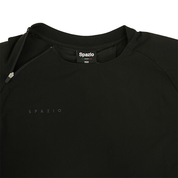 【ショップ限定エントリーでさらに+9倍】【ネコポス送料無料】スパッツィオSpazioジュニアドットメッシュ切替半袖ピステGE-1012サッカーフットサル子供用
