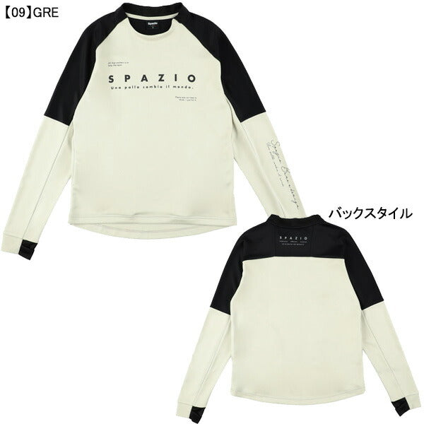 スパッツィオSpazio袖パネルミッドトレーニングトップGE-1036サッカーフットサル練習着長袖メンズ
