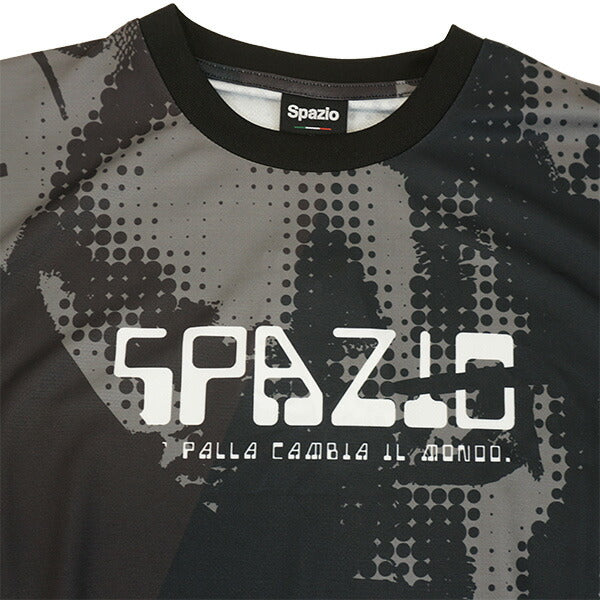 【ショップ限定エントリーでさらに+9倍】【ネコポス送料無料】スパッツィオSpazioグランジプラシャツGE-1050サッカーフットサルメンズ