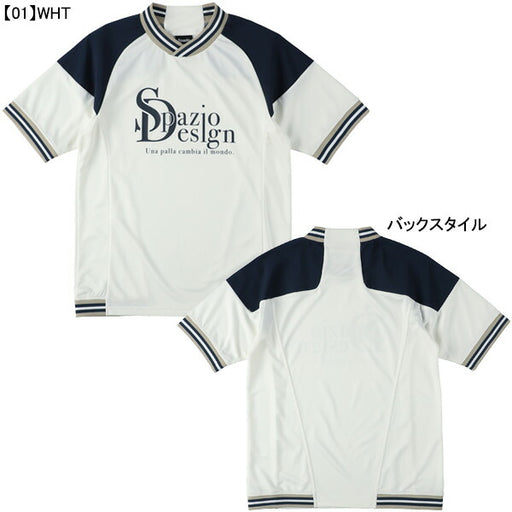 スパッツィオSpazioラインリブプラシャツGE-1051サッカーフットサルメンズ