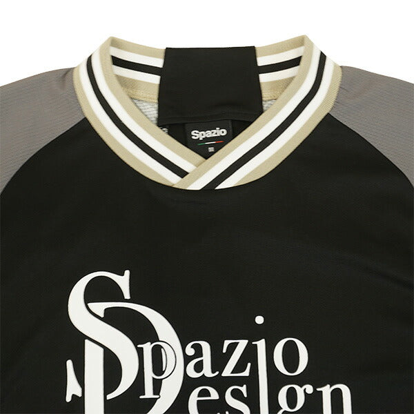 スパッツィオSpazioラインリブプラシャツGE-1051サッカーフットサルメンズ