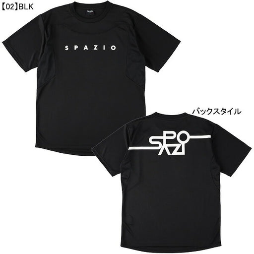 【ネコポス送料無料】スパッツィオSpazioカーブラインプラシャツGE-1052サッカーフットサルメンズ