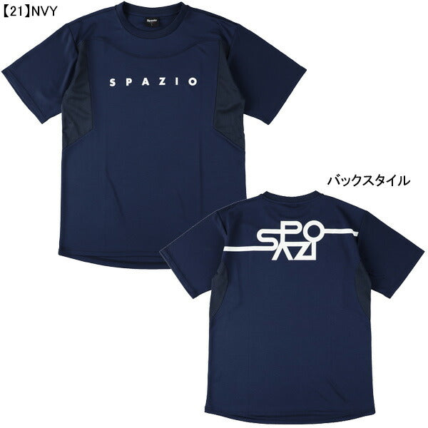 【ネコポス送料無料】スパッツィオSpazioカーブラインプラシャツGE-1052サッカーフットサルメンズ