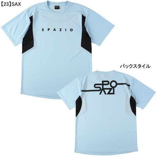 【ショップ限定エントリーでさらに+9倍】【ネコポス送料無料】スパッツィオSpazioカーブラインプラシャツGE-1052サッカーフットサルメンズ