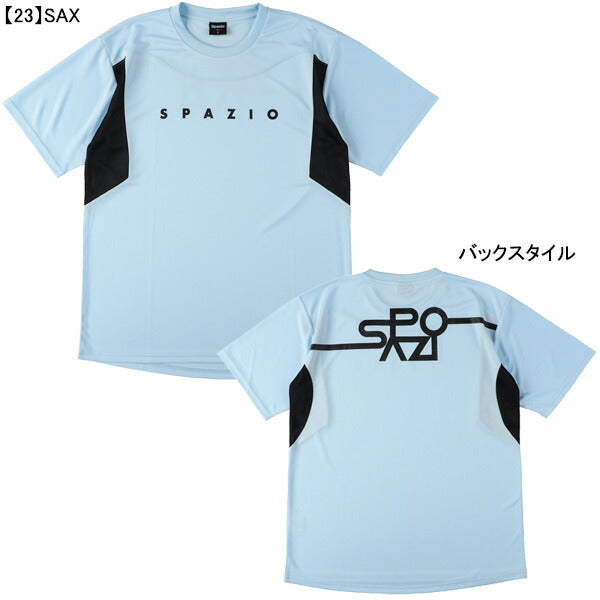 【ネコポス送料無料】スパッツィオSpazioカーブラインプラシャツGE-1052サッカーフットサルメンズ