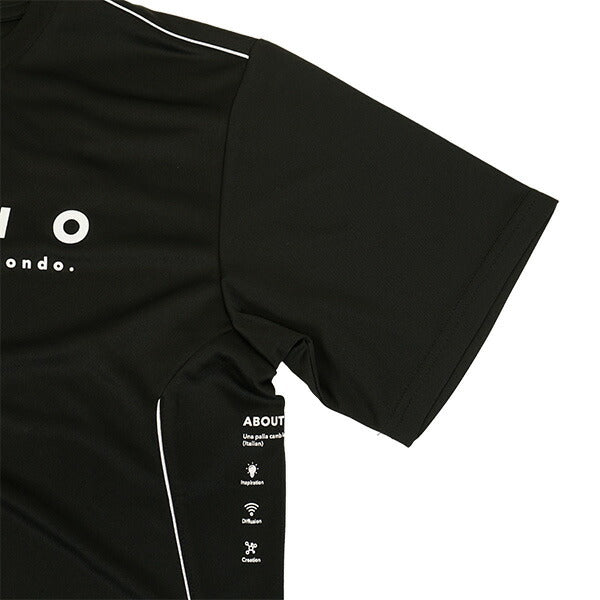 【ショップ限定エントリーでさらに+9倍】【ネコポス送料無料】スパッツィオSpazioパイピングカットプラシャツGE-1053サッカーフットサルメンズ