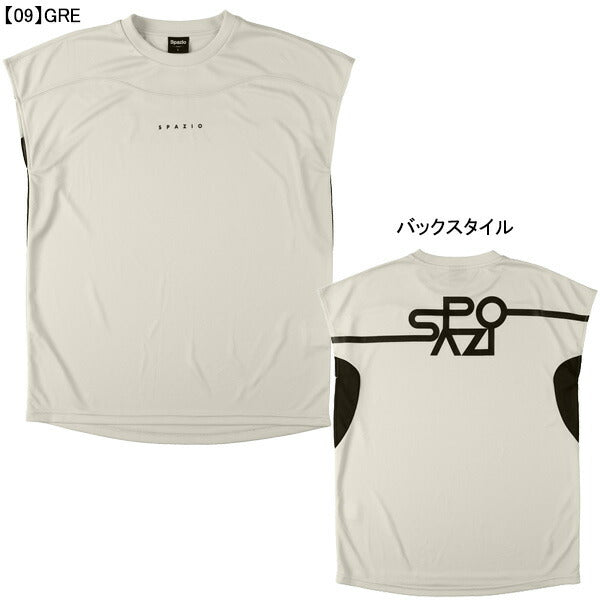 【ネコポス送料無料】スパッツィオSpazioカーブラインノースリーブGE-1054サッカーフットサルメンズ