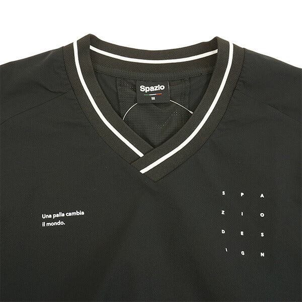 【ショップ限定エントリーでさらに+9倍】スパッツィオSpazioVネック切り替えピステGE-1056サッカーフットサルトレーニングトップ長袖練習着メンズ