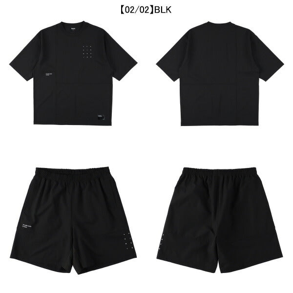 【上下セット】スパッツィオSpazio切り替えオーバーサイズTシャツプラパン上下GE1060-BT0284サッカーフットサルメンズ