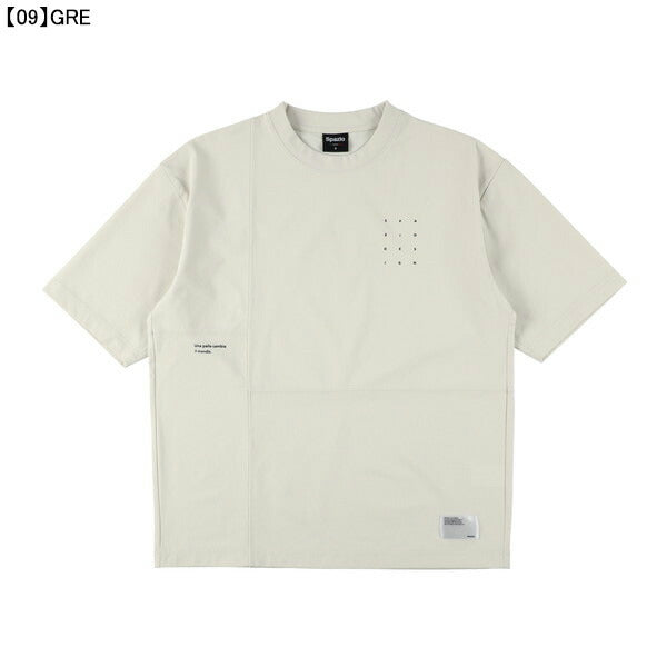 【ネコポス送料無料】スパッツィオSpazio切り替えオーバーサイズTシャツGE-1060サッカーフットサルカジュアルウェアメンズ