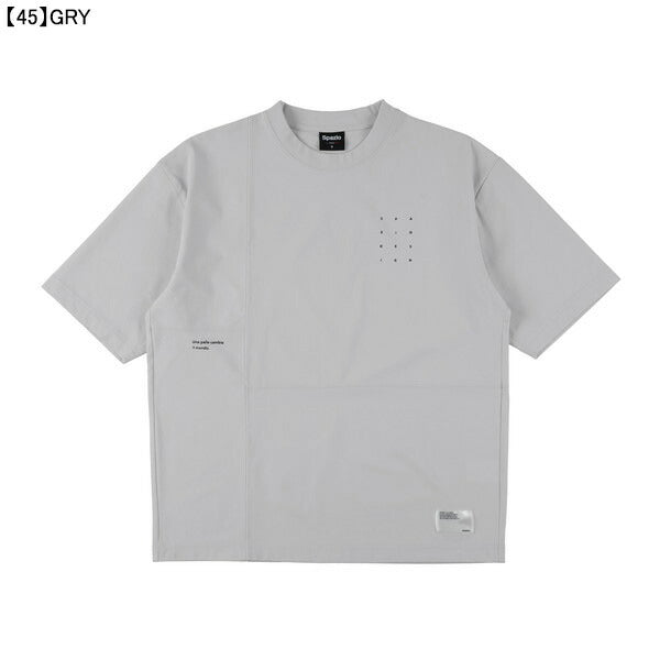 【ネコポス送料無料】スパッツィオSpazio切り替えオーバーサイズTシャツGE-1060サッカーフットサルカジュアルウェアメンズ