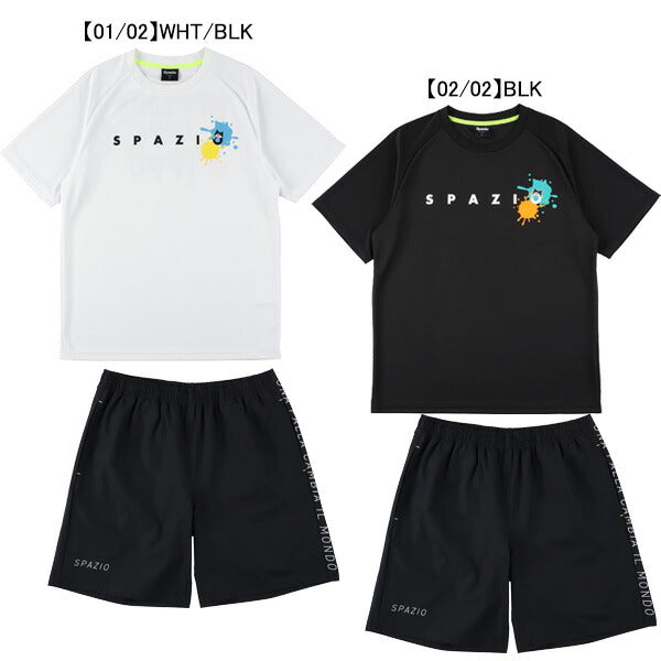 【ショップ限定エントリーでさらに+9倍】【上下セット】スパッツィオSpazioJr.PIPPOスプラッシュプラシャツプラパン上下GE1061-GE1087サッカーフットサル子供用