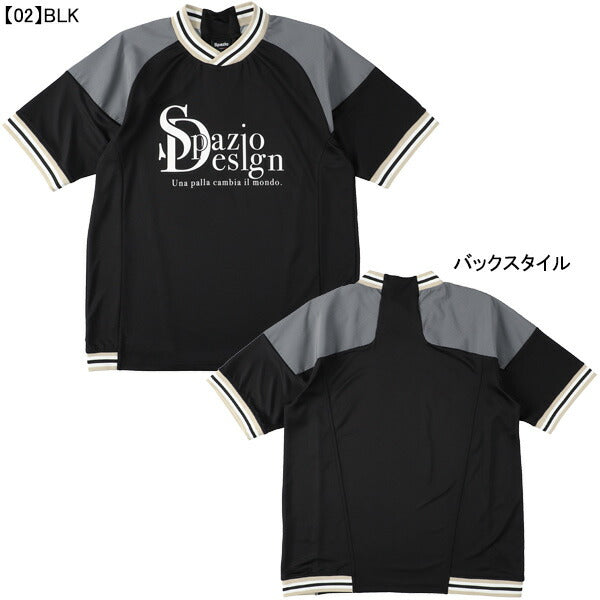 【ネコポス送料無料】スパッツィオSpazioJr.ラインリブプラシャツGE-1064サッカーフットサル子供用