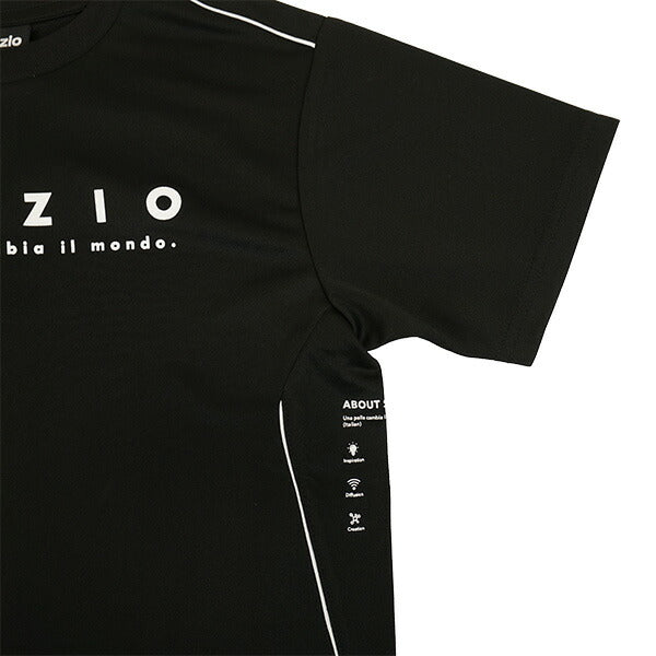 【上下セット】スパッツィオSpazioJr.パイピングカットプラシャツプラパン上下GE1066-GE1087サッカーフットサル子供用