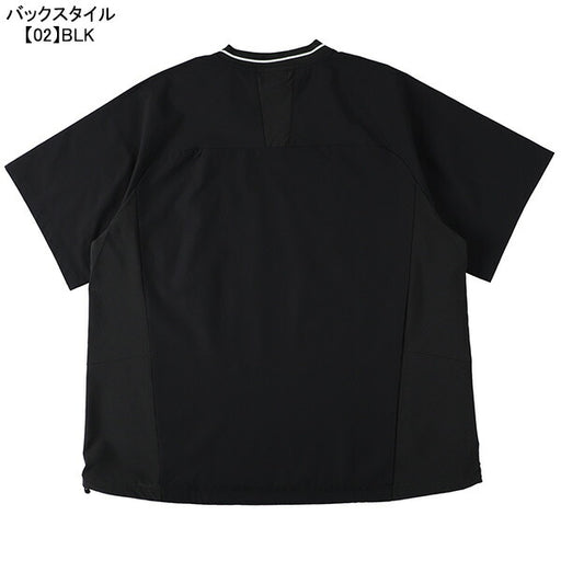 【ショップ限定エントリーでさらに+9倍】【ネコポス送料無料】スパッツィオSpazioJr.Vネック切り替え半袖ピステGE-1071サッカーフットサルトレーニングトップ子供用