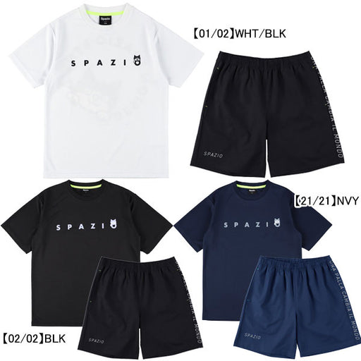 【上下セット】スパッツィオSpazioピッポ君サークルプラシャツプラパン上下GE1076-GE1086サッカーフットサルメンズ