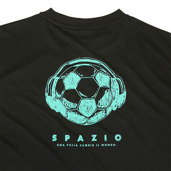 【ショップ限定エントリーでさらに+9倍】【ネコポス送料無料】スパッツィオSpazioボールヘッドフォンオーバーサイズプラシャツGE-1078サッカーフットサルメンズ
