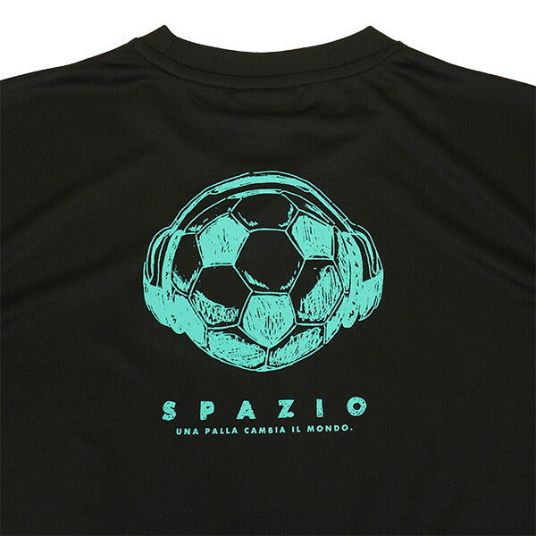 【ネコポス送料無料】スパッツィオSpazioJr.ボールヘッドフォンオーバーサイズプラシャツGE-1079サッカーフットサル子供用