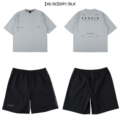 【上下セット】スパッツィオSpazioオーバーサイズプラシャツ2プラパン上下GE1082-GE1086サッカーフットサルメンズ