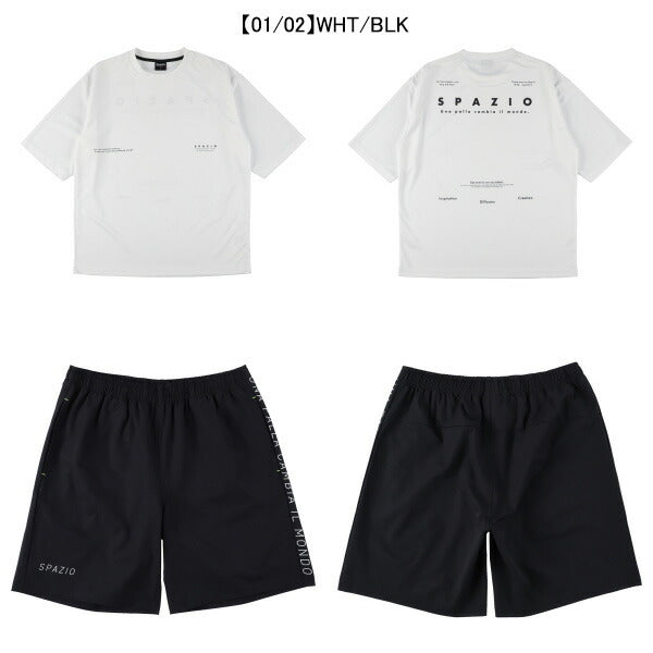 【ショップ限定エントリーでさらに+9倍】【上下セット】スパッツィオSpazioJr.オーバーサイズプラシャツ2プラパン上下GE1083-GE1087サッカーフットサル子供用