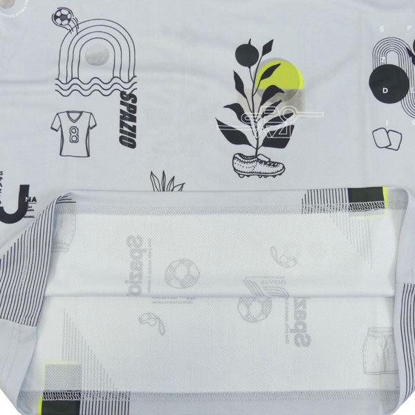 【上下セット】スパッツィオSpazioジュニアオーバーサイズ半袖クルーネックプラシャツメッシュプラパンGE1101GE1027プラクティスセット練習着子供用