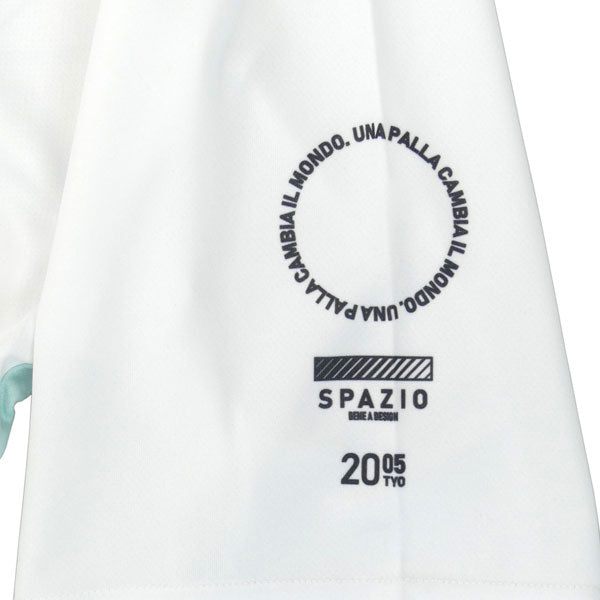 【ネコポス送料無料】スパッツィオSpazioサイバーグラデプラクティスシャツGE1109サッカーフットサル半袖プラシャツメンズ