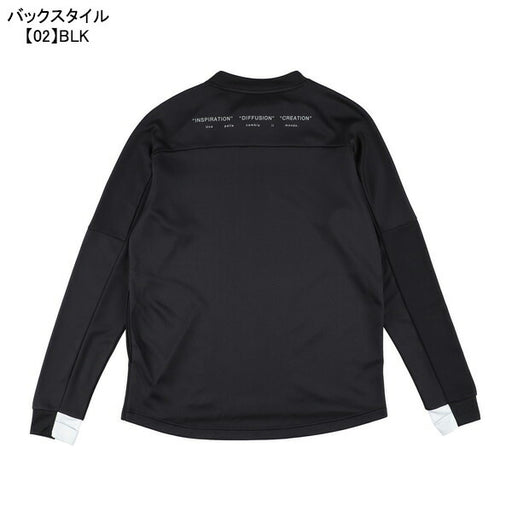 【ネコポス送料無料】スパッツィオSpazio脇パネルミッドトレーニングトップGE-1129サッカーフットサルトレーニングウェアメンズ