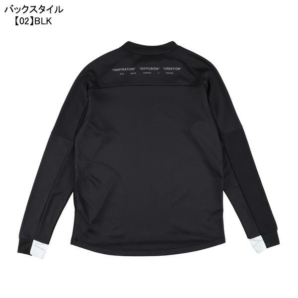 【ネコポス送料無料】スパッツィオSpazio脇パネルミッドトレーニングトップGE-1129サッカーフットサルトレーニングウェアメンズ