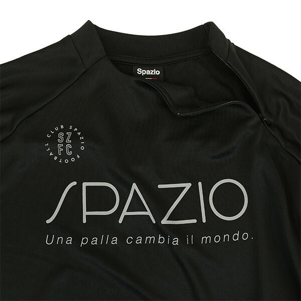 【ネコポス送料無料】スパッツィオSpazio脇パネルミッドトレーニングトップGE-1129サッカーフットサルトレーニングウェアメンズ