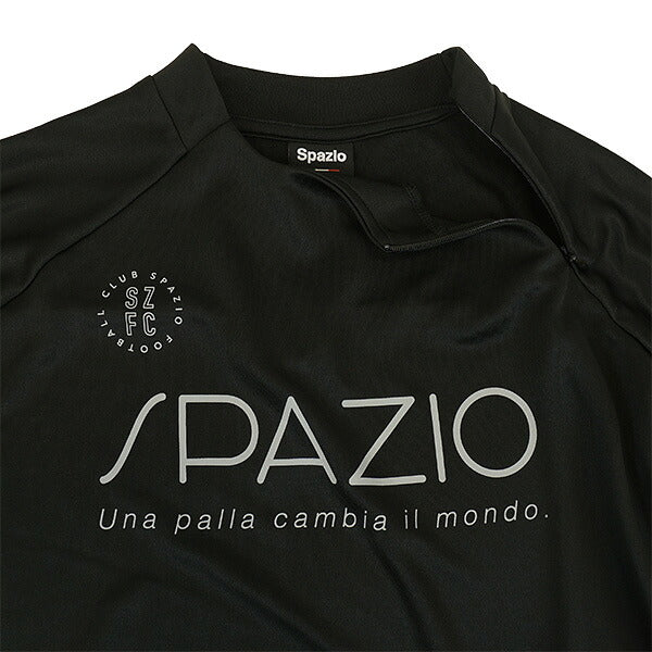 【ネコポス送料無料】スパッツィオSpazio脇パネルミッドトレーニングトップGE-1129サッカーフットサルトレーニングウェアメンズ