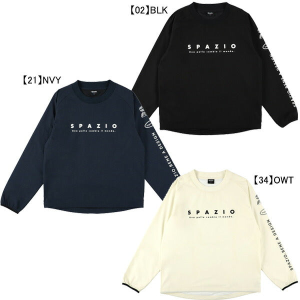 【ネコポス送料無料】スパッツィオSpazioジュニアJr.長袖ピステGE-1134サッカーフットサルトレーニングウェア子供用