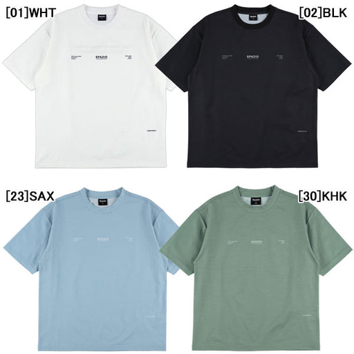 【ネコポス対応可】スパッツィオSpazioタイポグラフィオーバーサイズプラTGE1141サッカーフットサルプラクティスシャツメンズ