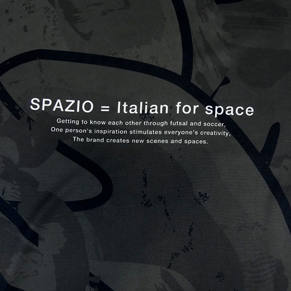 【ネコポス対応可】スパッツィオSpazioペイントプラシャツGE1146サッカーフットサル半袖プラクティスシャツメンズ