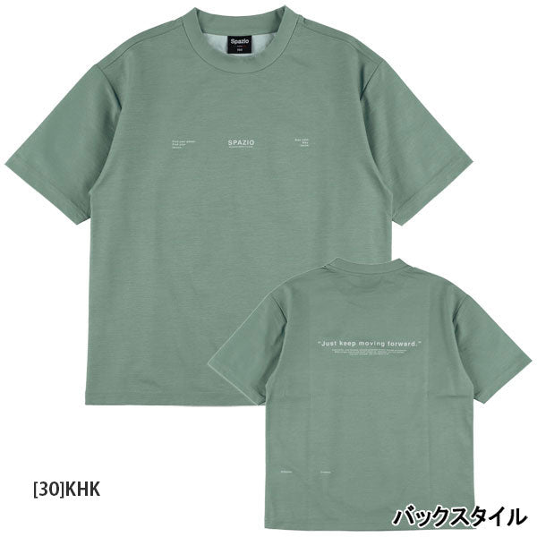【ネコポス対応可】スパッツィオSpazioジュニアタイポグラフィオーバーサイズプラTシャツGE1148サッカーフットサルプラクティスシャツ練習着子供用