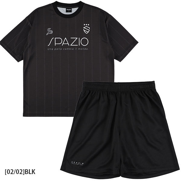 【送料無料上下セット】スパッツィオSpazioジュニアオーバーサイズプラTシャツプラパンGE1152/GE1162サッカーフットサルプラクティスセット子供用