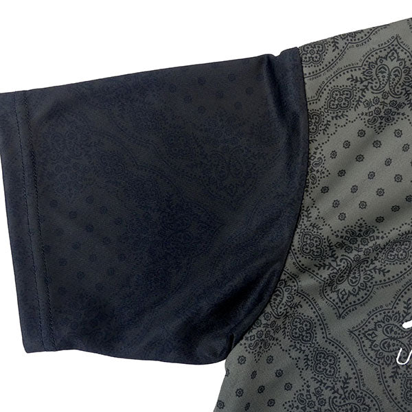 【ネコポス対応可】スパッツィオSpazioジュニアペイズリーグラデプラシャツGE1154サッカーフットサル半袖プラクティスシャツ子供用